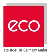eco-INSTITUT Germany GmbH